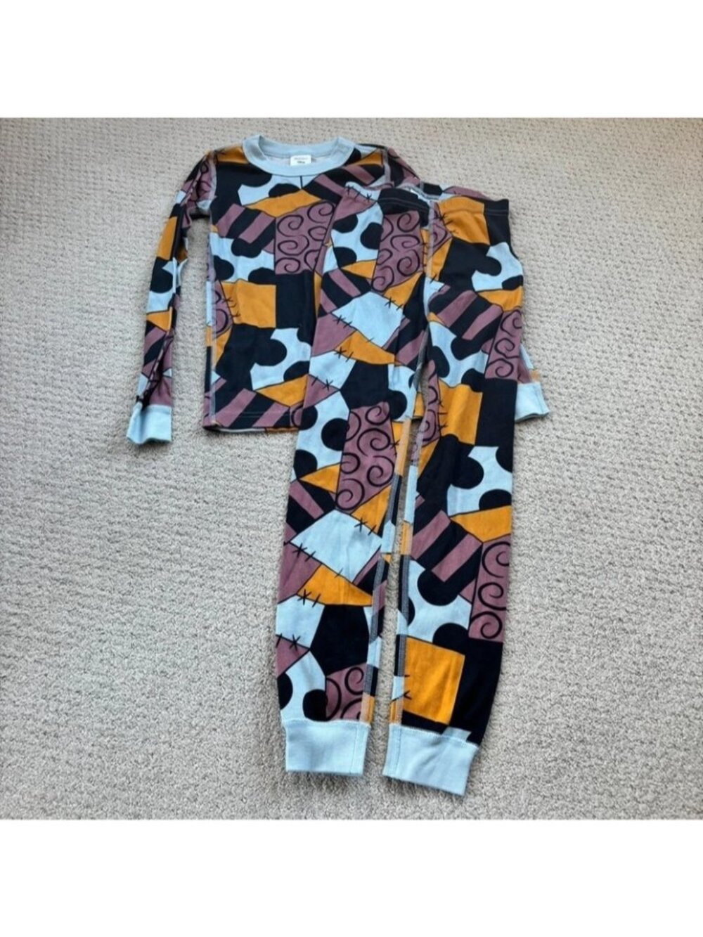 Hanna andersson Disney nightmare before Christmas Sally pajama set